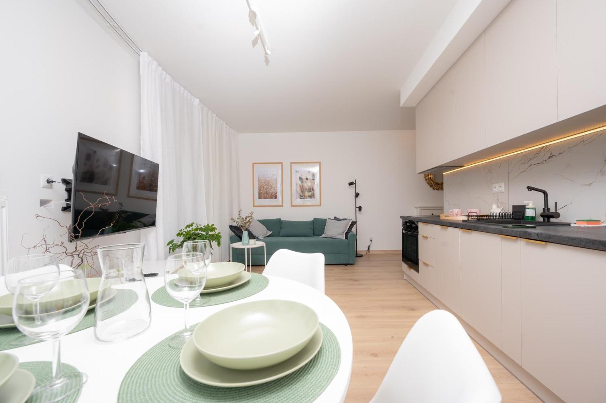 Rentplanet - Wislane Tarasy Apartment Krakow